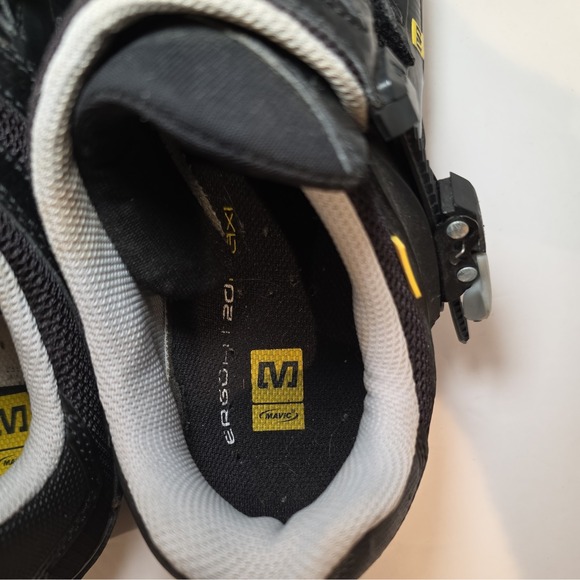MAVIC Cycling Road Shoes Bike Cycling Men's Size 10 Areo Ratchet Comfort Strap - Picture 6 of 7